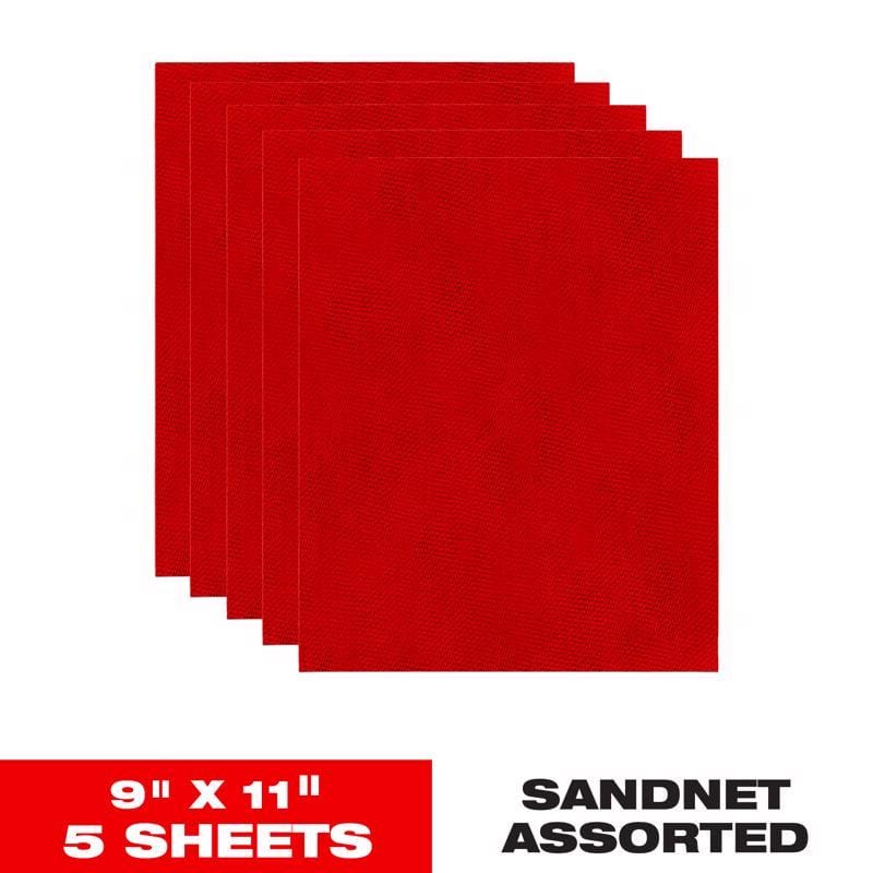 Diablo DND911ASTH05G Sanding Sheet Asst 5Pk