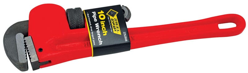 Steel Grip 2252849 Pipe Wrench Rd 10 L 1Pc