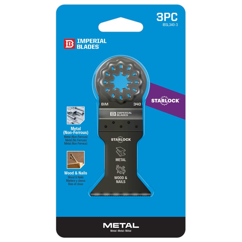 Milwaukee IBSL340-3 Blade Mtl Wd1-3 43Pk
