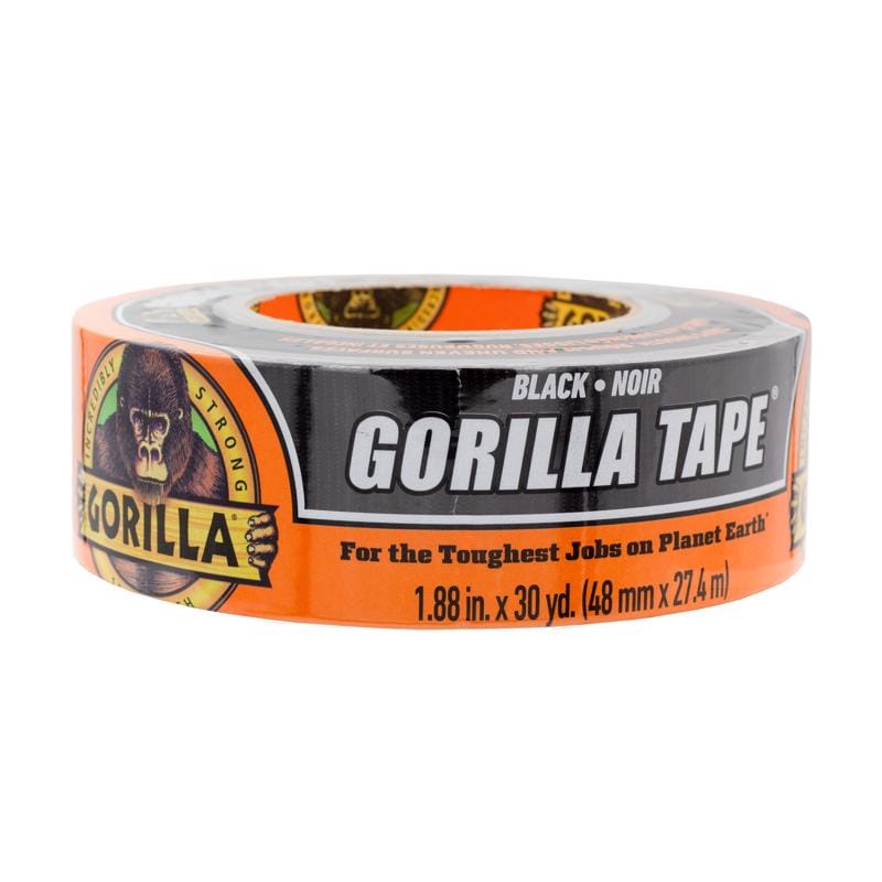 Gorilla Glue 105629 Duct Tape Black 30Yd