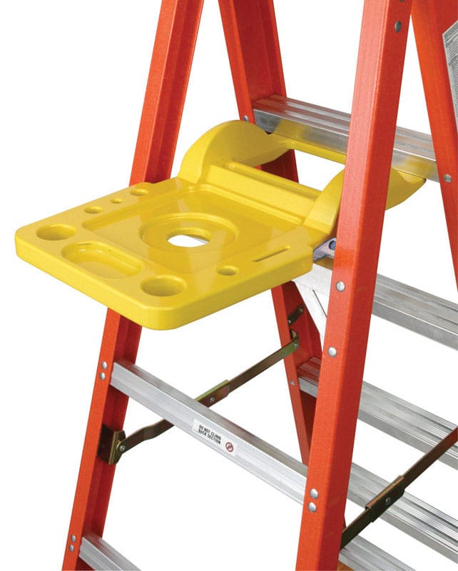 Werner 76-2 Polyethylene Yellow Pail Shelf 1 pk