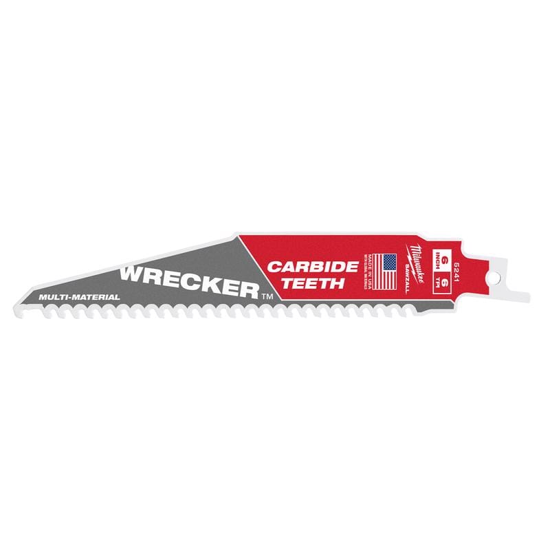 Milwaukee 48-00-5241 Sawzall 6" 6 Tpi Carbide