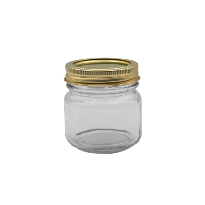 Anchor Hocking HCT1208-G Tecnocap Regular Mouth Canning Jar 8 oz 12 pk