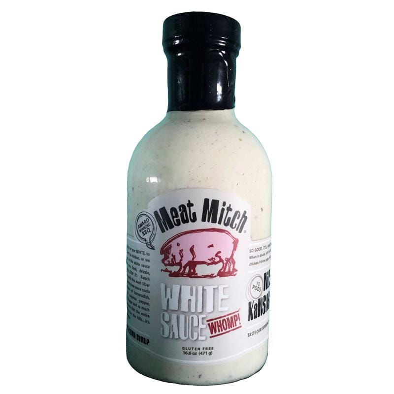 Meat Mitch 3975 White Sauce WHOMP BBQ Sauce 16.6 oz