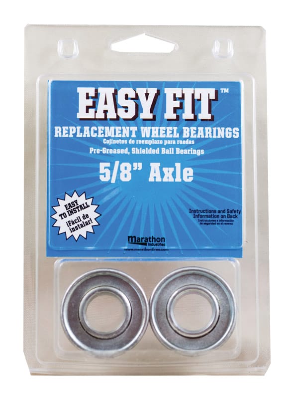 Marathon 60001 Easy Fit 500 lb. cap. Wheel Bearings Steel 2 pk