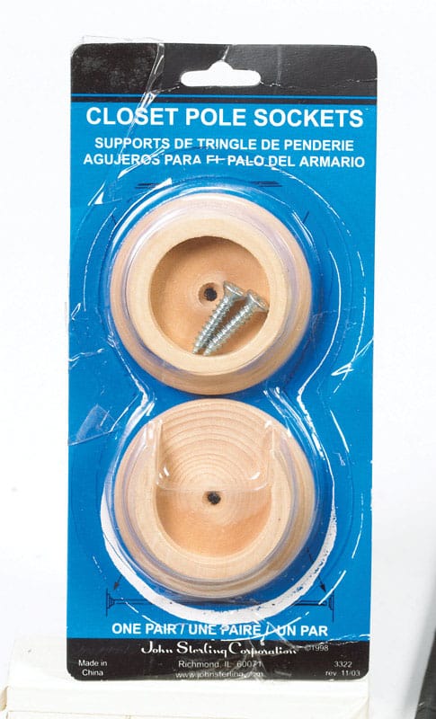 John Sterling BC-0038-HD Pro 1-3/8 in. L X 1-3/8 in. D Oak Wood Rod Socket