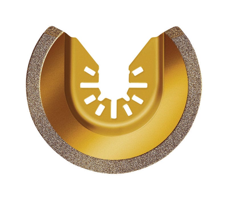 Rockwell RW8946 Sonicrafter 2.5 in. L Carbide Semi-Circle Saw Blade 1 pk