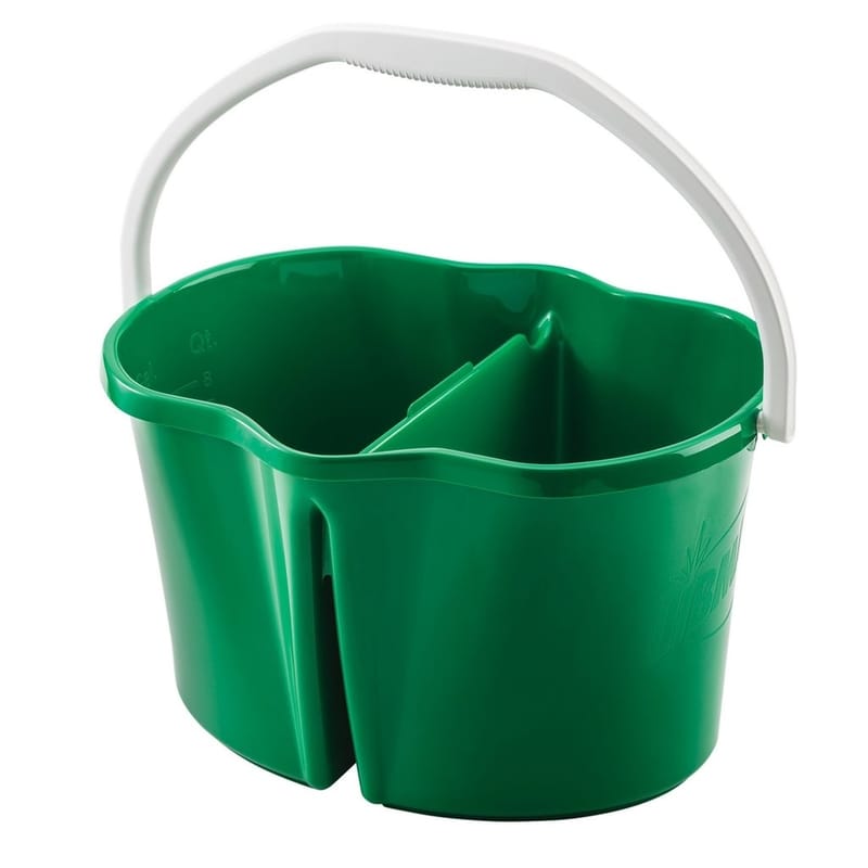 Libman 2113 4 gal Clean and Rinse Bucket Green