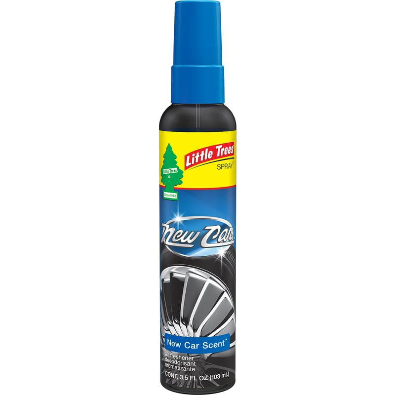 Little Trees UPS-06389 Spray New Car Scent Car Air Freshener 3.5 oz Solid