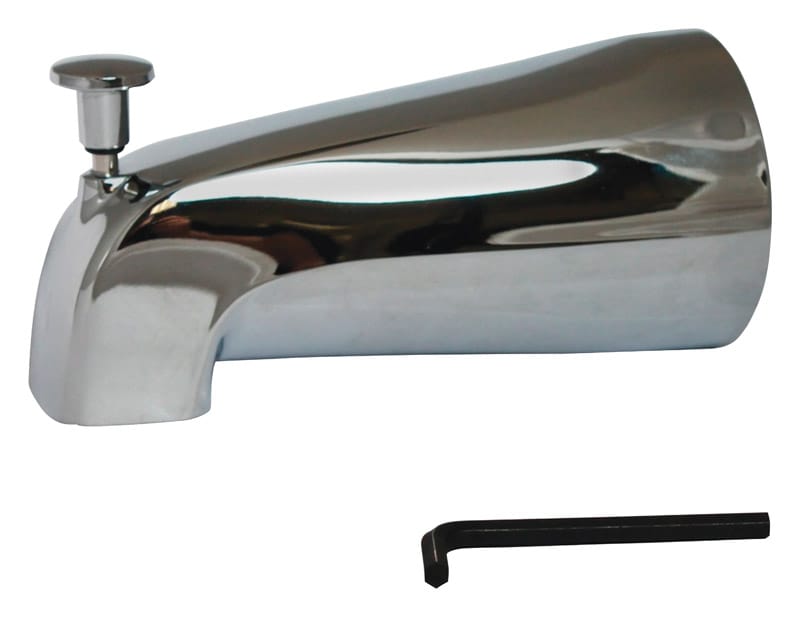 Plumb Pak PP825-38 1-Handle Chrome Plated Tub Spout