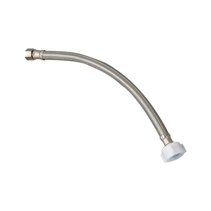 Plumb Pak PP23807 EZ 3/8 in. Compression in. X 7/8 in. D Ballcock 16 in. Stainless Steel Toilet Supply Line
