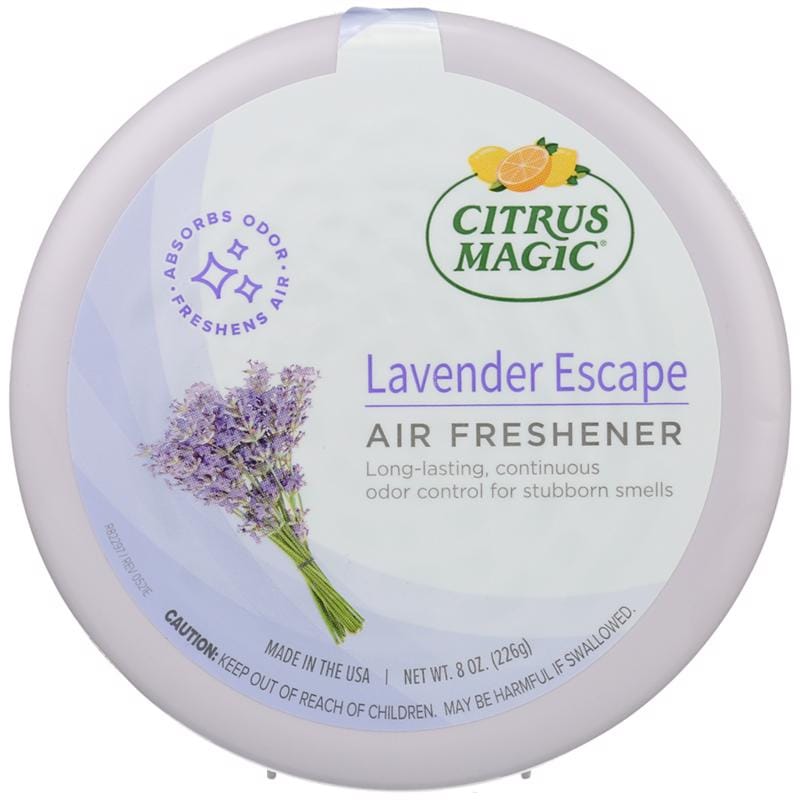 Citrus Magic 616472347-6PK Lavender Escape Scent Air Freshener 8 oz Solid