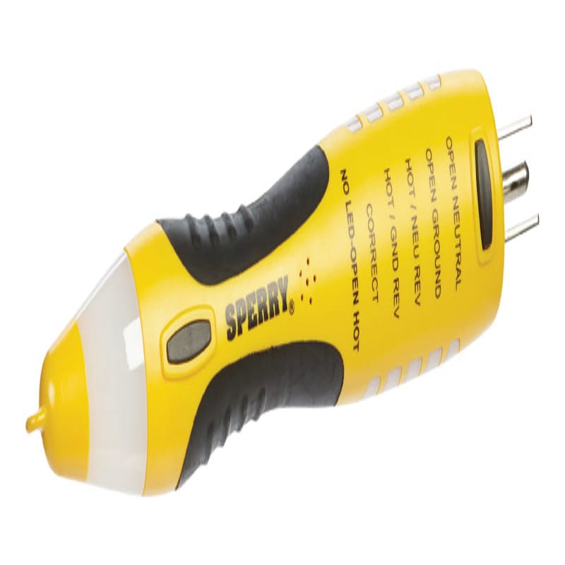 Sperry VD7504GFI DualCheck 50-1000 V LED Voltage Detector
