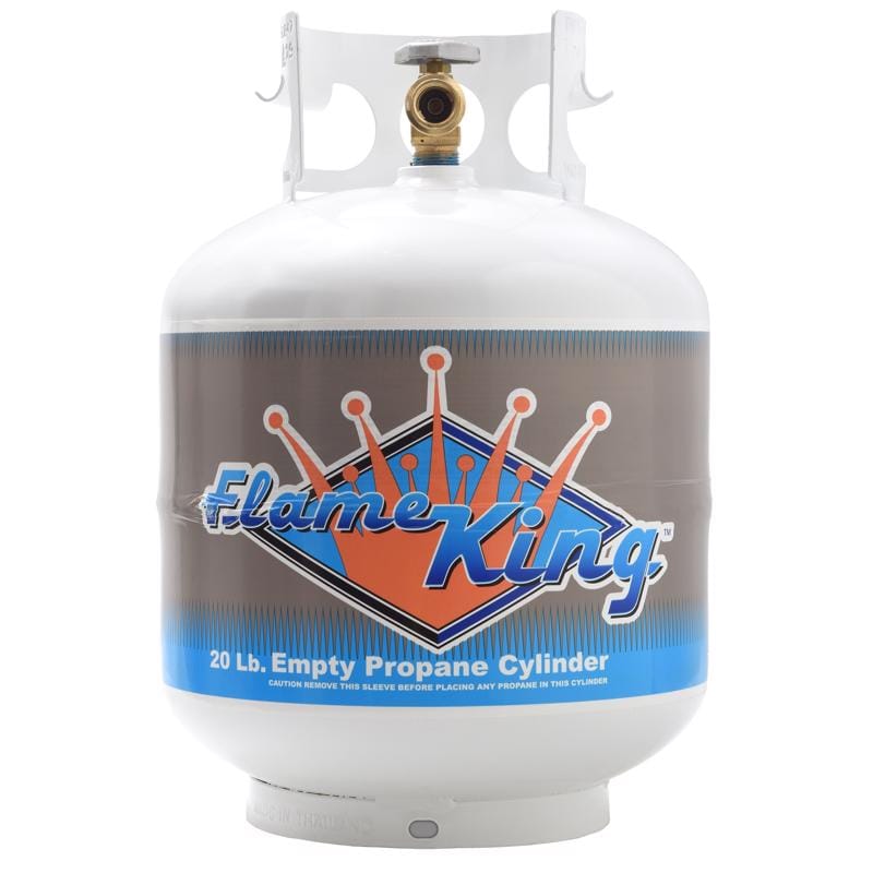Flame King YSN201 20 lb Steel Type 1 Empty LP Tank