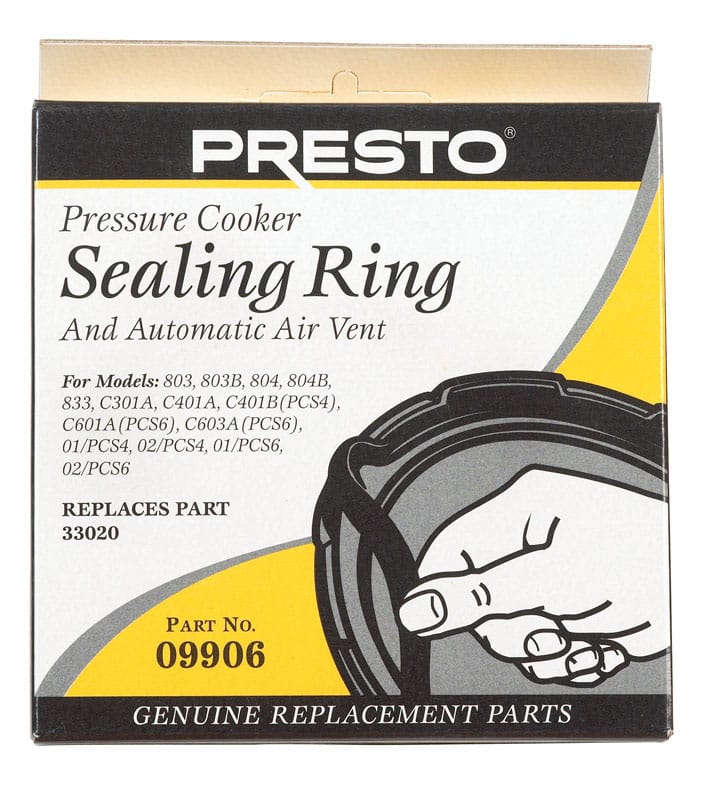 Presto 09906 Rubber Pressure Cooker Sealing Ring