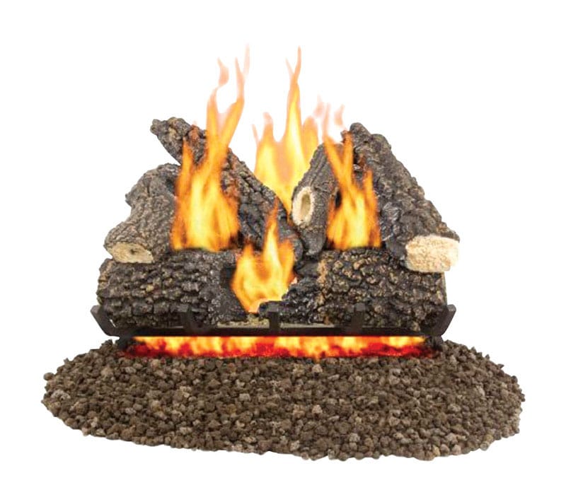 Pleasant Hearth VL3-AA24D Arlington Ash Fireplace Log Set Unlimited hr 56 lb