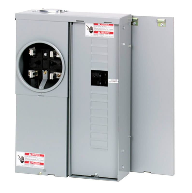 Eaton MBE1224B100BTS 100 amps 120/240 V 12 space 24 circuits Surface Mount Meter Breaker Load Center
