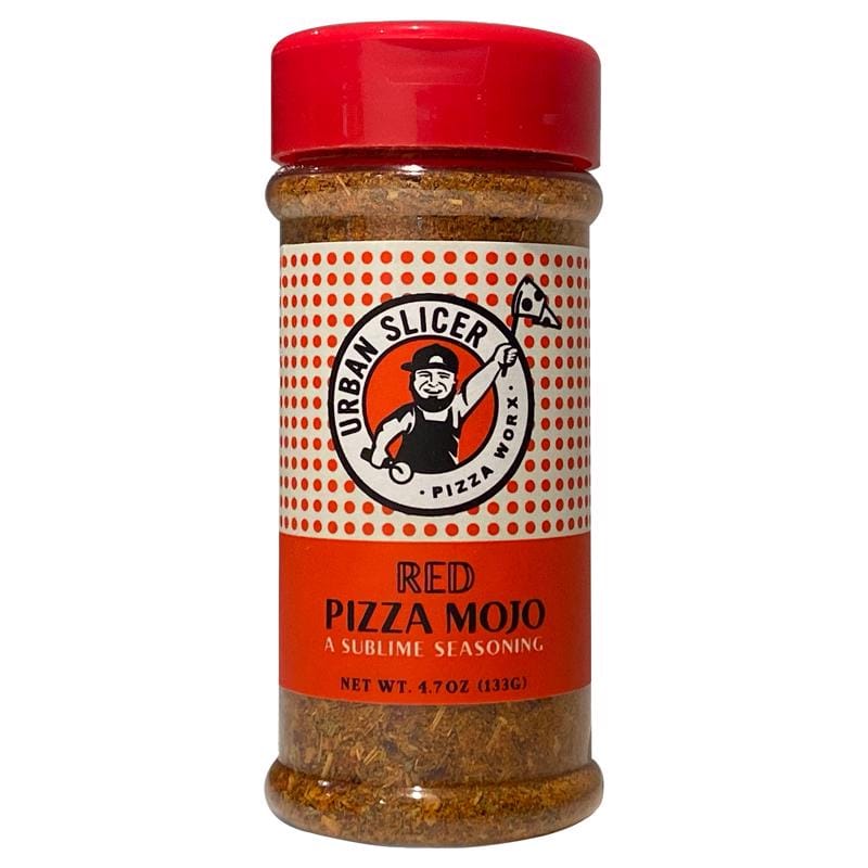 Urban Slicer Pizza Worx 600 Pizza Seasoning Mojo Red Pizza Mojo Seasoning 4.7 oz
