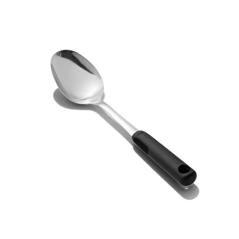 Oxo 11283100 Good Grips Black/Silver Stainless Steel Spoon