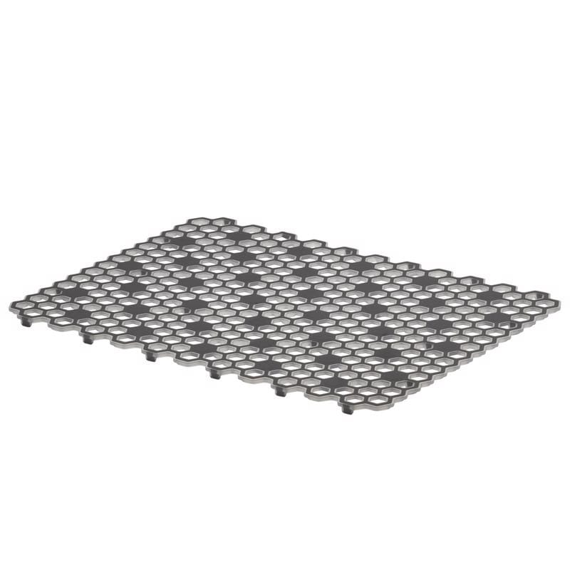 Spectrum A33112 Hexa 16 in. L X 0.5 in. W X 11.75 in. H Plastic Sink Mat