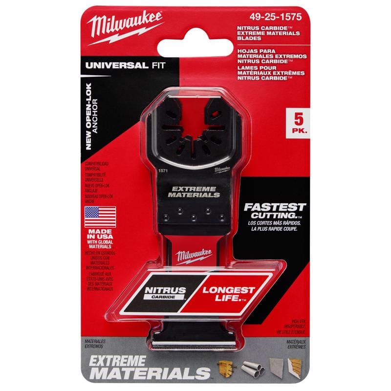 Milwaukee 49-25-1575 Oscillatng Saw Blade 5 Pack