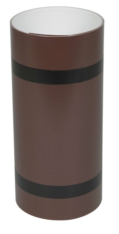 Amerimax 69410 10 in. W X 10 ft. L Aluminum Painted Coil Brown/White