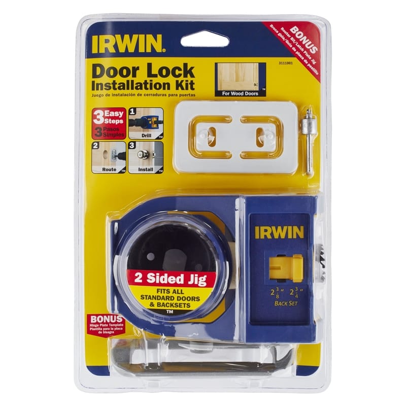 Irwin 3111001 Door Lock Installation Kit