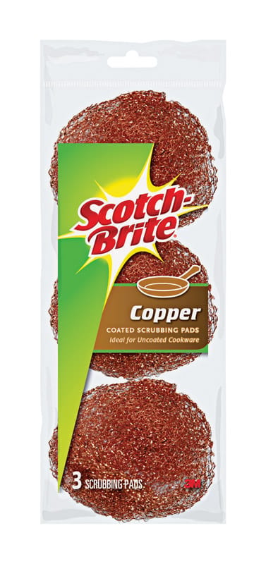 Scotch-Brite 213C Heavy Duty Scrubbing Pads For Pots and Pans 3 pk