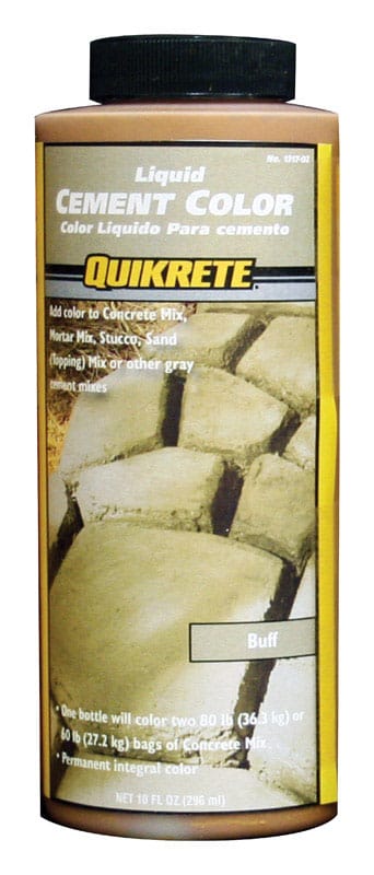 Quikrete 1317-02 Liquid Cement Color 10 oz Buff