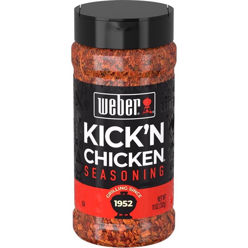 Weber 1151134 Gluten Free Kick'N Chicken Seasoning 11 oz