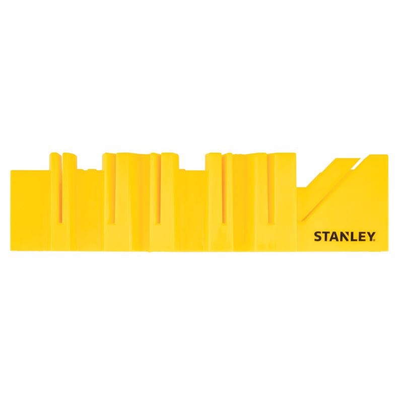 Stanley STHT20360 12 in. L X 5.2 in. W Plastic 90 deg Miter Box 1 pc
