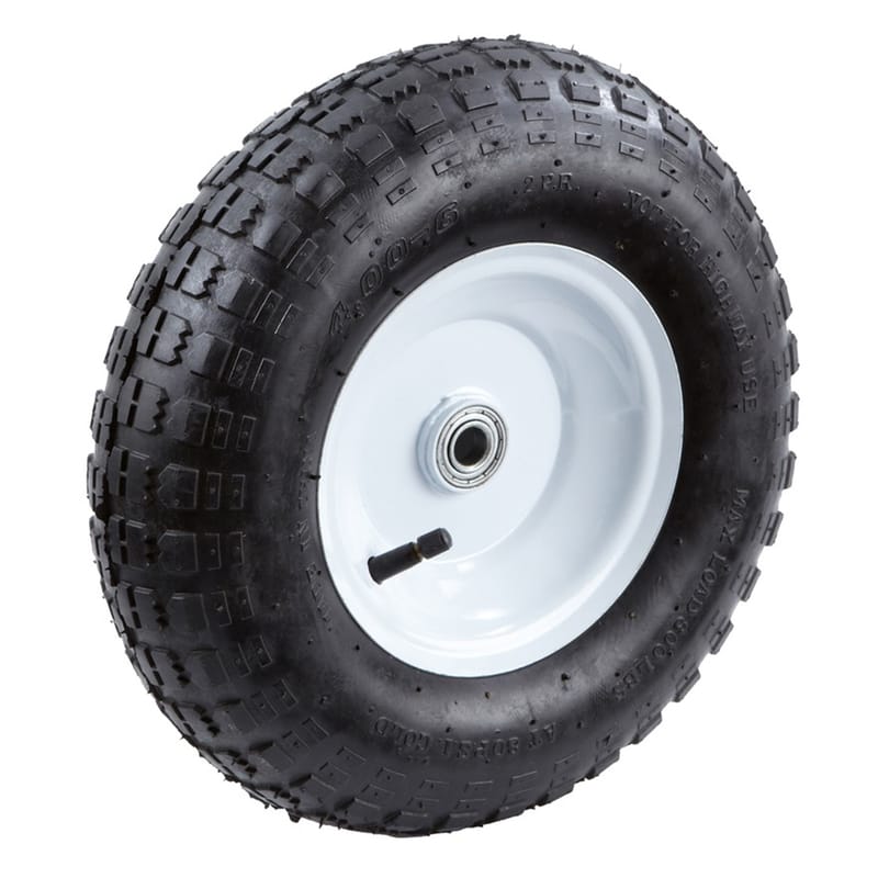 Farm And Ranch FR1035 6 in. D X 13 in. D 300 lb. cap. Centered Tire Rubber 1 pk
