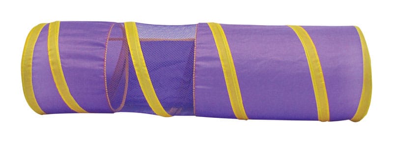 Boss Pet 32089 Polyester Purple Cat Tunnel 1 pk