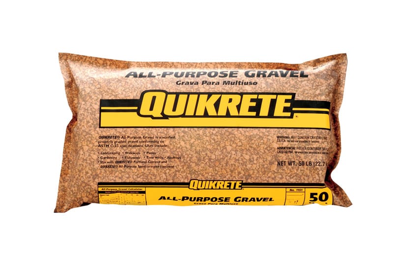 Quikrete 115150 Assorted All-Purpose Gravel 50 lb