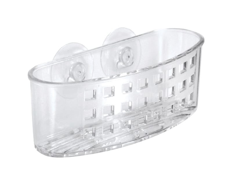 Idesign 38900 Clear Plastic Sponge and Scrubber Holder