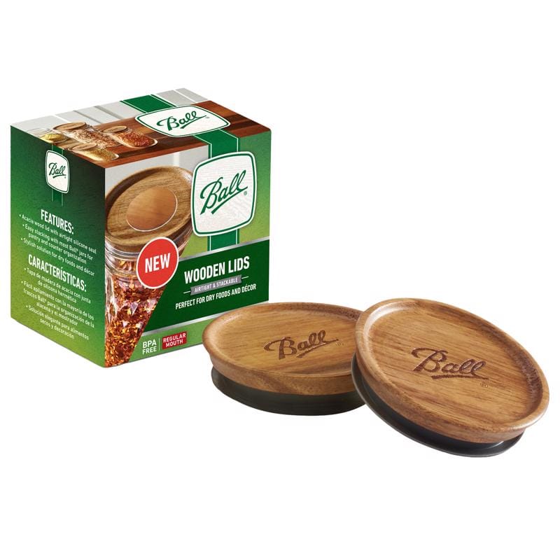 Ball 2141327 Regular Mouth Storage Lid 3 pk
