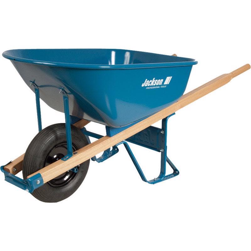 Jackson M6T22 Steel Wheelbarrow 6 cu ft