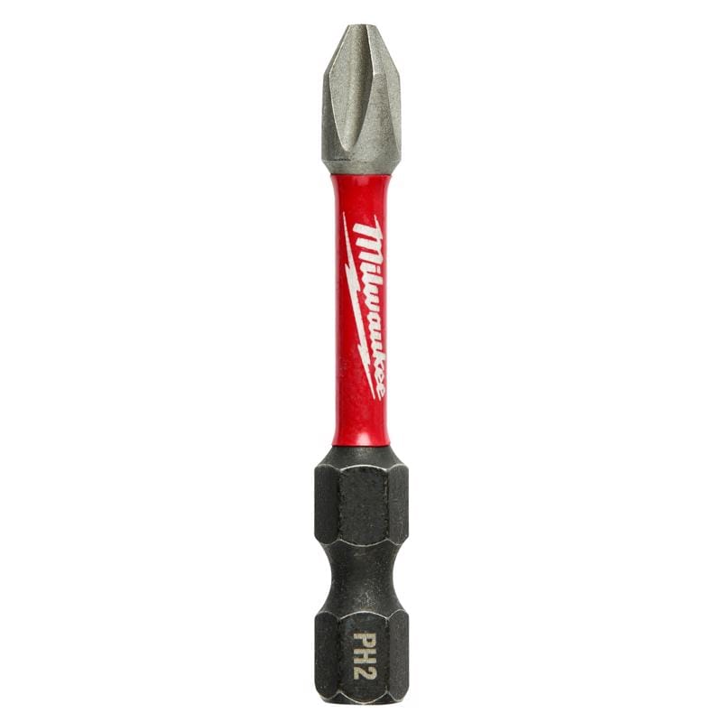 Milwaukee 48-32-4602 Shockwave 2" Power Bit Phillips #2 - 5 Pack