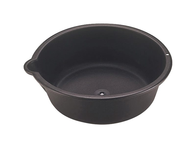 Shop Craft 31118 Plastic 6 qt Round Oil Drain and Recovery Pan