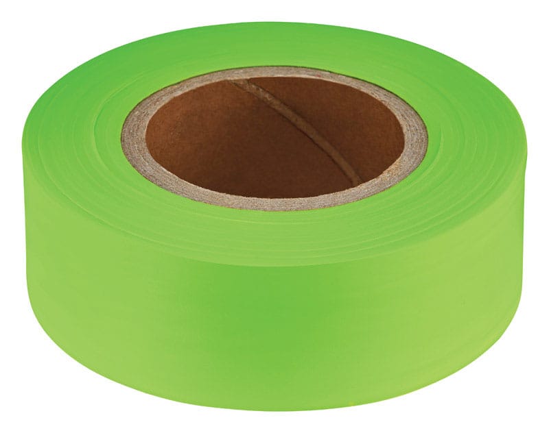 Empire 77-001 200 ft. L X 1 in. W Plastic Flagging Tape Green
