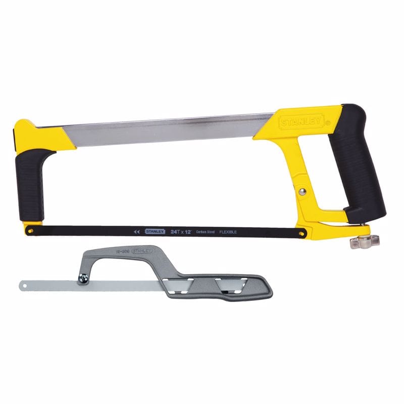 Stanley 20-036M 10 in. High Carbon Steel Mini Hacksaw Black/Yellow 2 pc