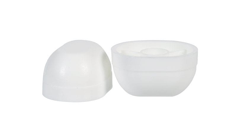Plumb Pak PP835-31 Toilet Bolt Caps White Plastic For Universal