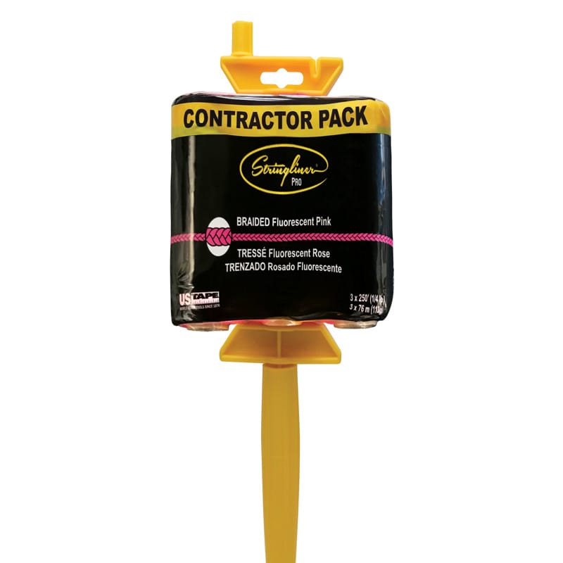Stringliner SL45162AC Masn Line&Rl Pnk 250'3Pk