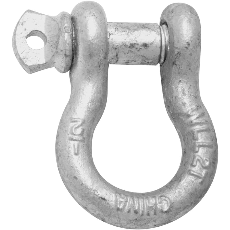 National Hardware N223-693 Galvanized Steel Anchor Shackle 4000 lb. cap.
