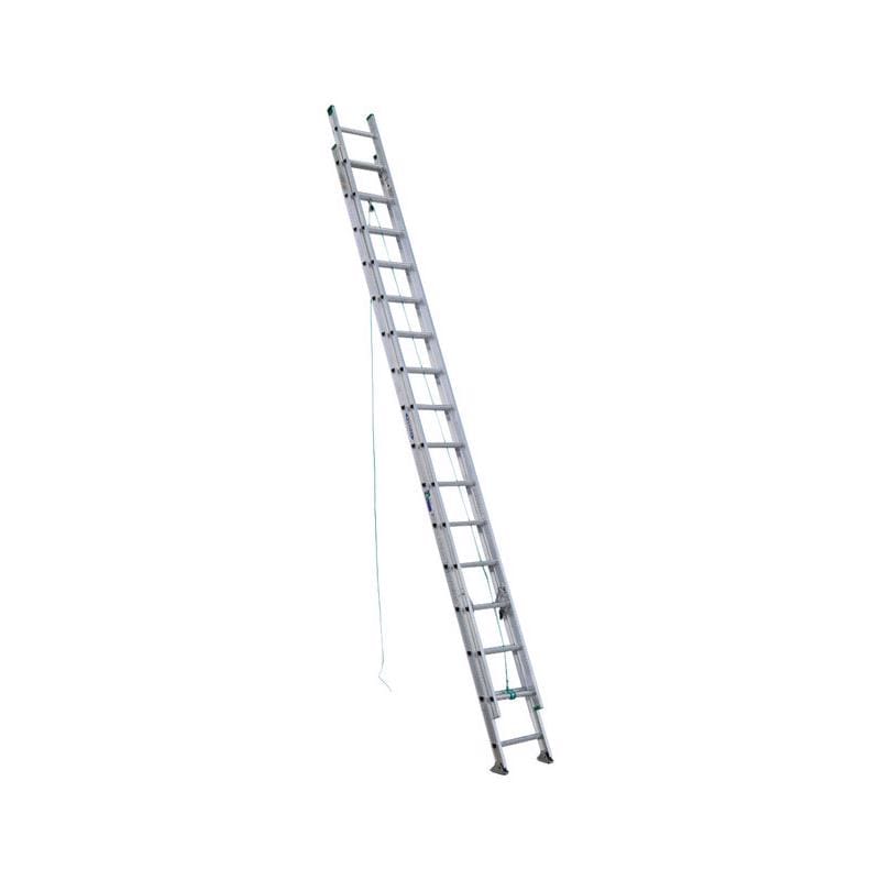 Werner D1232-2 32 ft. H Aluminum Extension Ladder Type II 225 lb. cap.