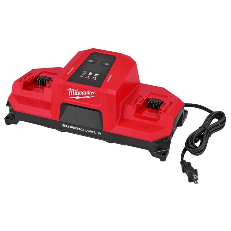 Milwaukee 48-59-1816 M18 120 V Dual Bay Simultaneous Battery Charger 1 pk