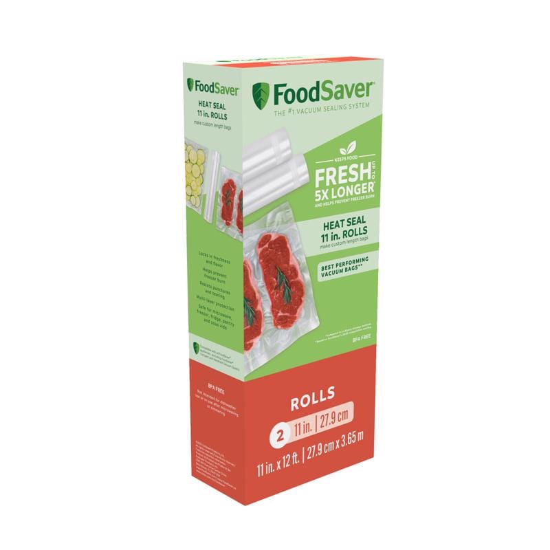 Foodsaver 2185538 Clear Vacuum Sealer Roll 2 pk