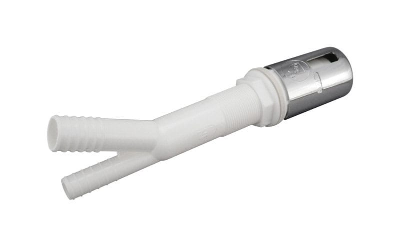 Plumb Pak PP855-70 Dishwasher Air Gap For Universal 8.67 in. L 5/8 in. White Plastic 1 pc