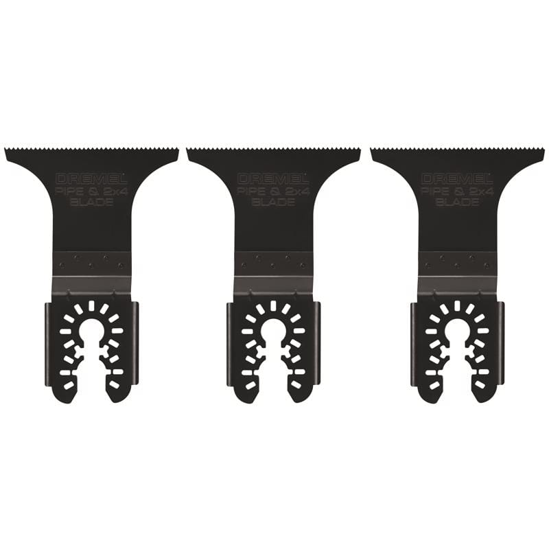 Dremel MM494BU 2-3/4 in. W Bi-Metal Cutting Oscillating Blade Set 3 pc