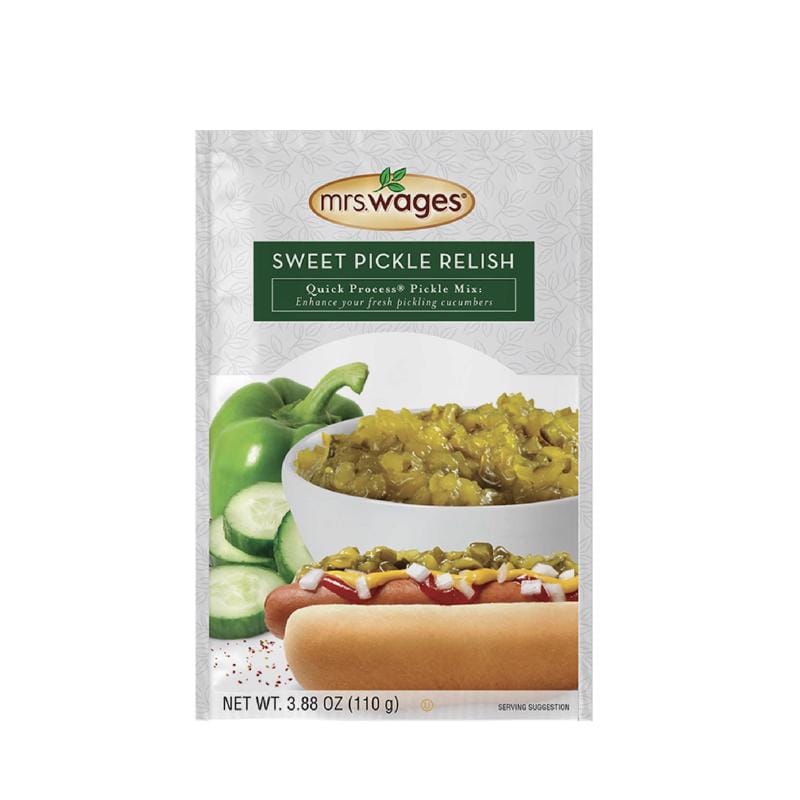 MRS. Wages W660-J4425 Pickle Relish Mix 3.88 oz 1 pk
